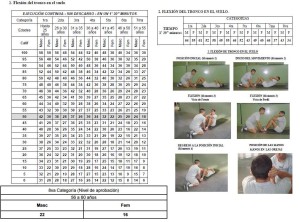 2 Flexion tronco en suelo cuadro calif y categoria