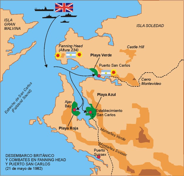 21 de mayo de 1982-Malvinas-Cronologia de Guerra - » Mi... en Taringa!