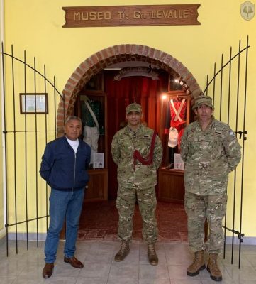 Visita al Regimiento de Infantería Mecanizado 5 Infanteria Argentina